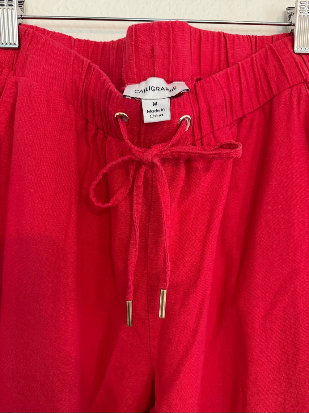 Wide Leg Drawstring Pant - Picture 4 of 6